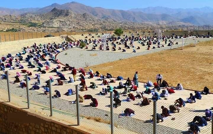 تصاویر: برگزاری آزمون کانکور در ولایت دایکندی