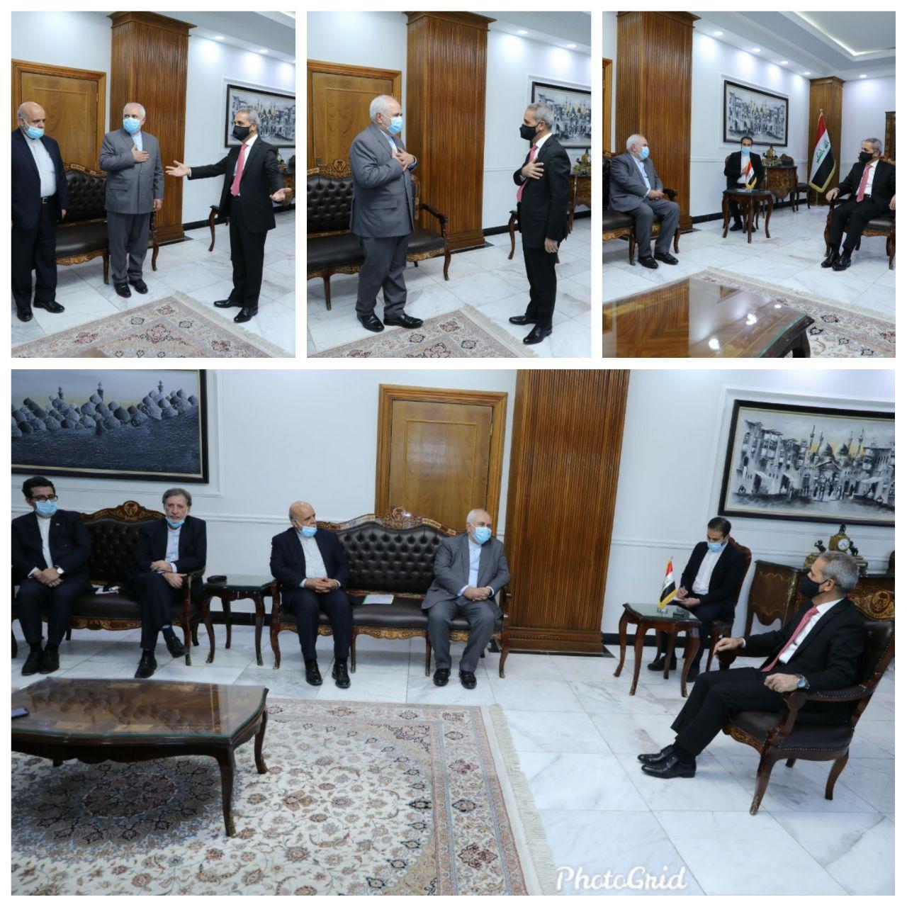 پیگیری حقوقی ترور سرداران مقاومت محور گفت&zwnj;وگوی ظریف و رئیس شورای عالی قضایی عراق