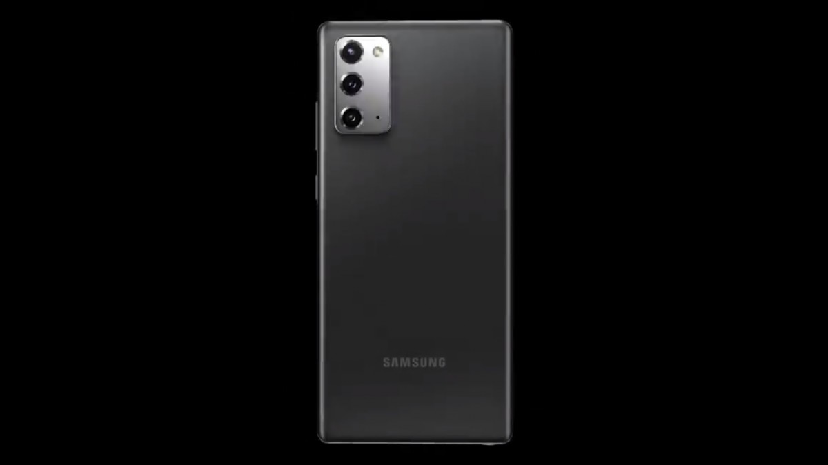 ظاهر Galaxy Note ۲۰ فاش شد