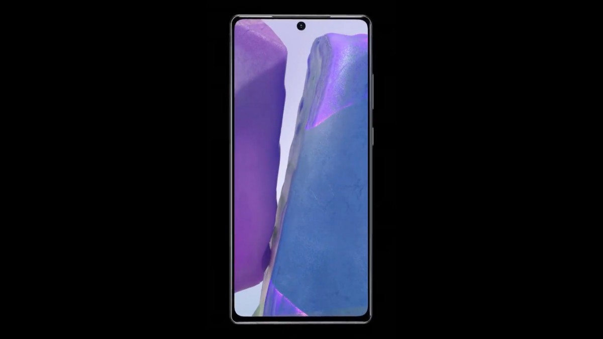 ظاهر Galaxy Note ۲۰ فاش شد