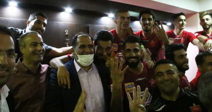 رسول‌ پناه: از کادر فنی و بازیکنان پرسپولیس ممنونم که باعث خوشحالی هواداران شدند