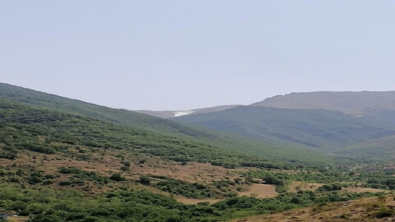 اطفاء آتش سوزی جزئی در مراتع شهرستان کلیبر