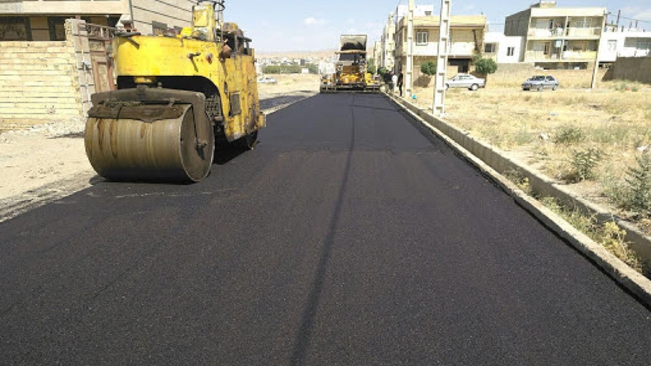 آسفالت ۵۰ هزار مترمربع از معابر شهر اردل