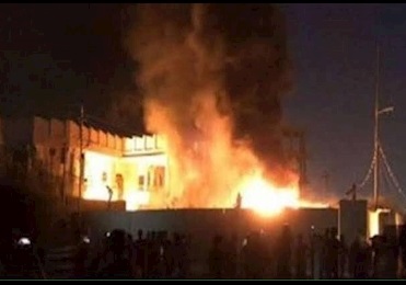 انفجار خط لوله گاز در قاهره مصر
