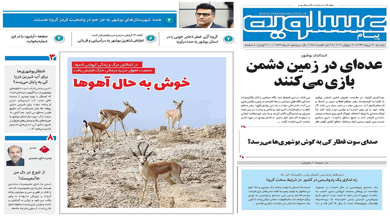 پیام عسلویه