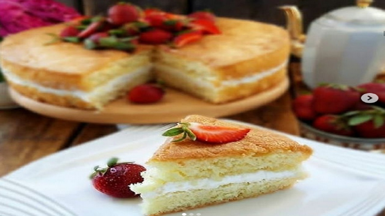 طرز تهیه کیک بالش پادشاه