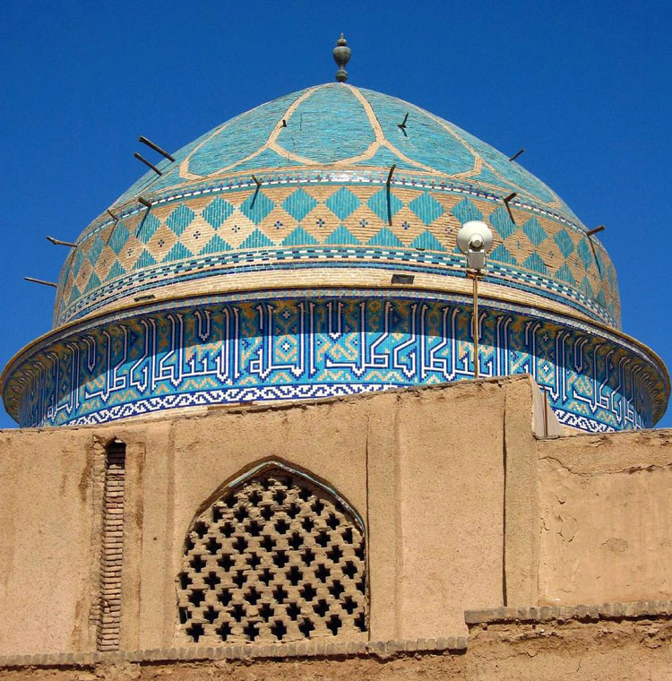 بادگیرهای مسجد امیرچقماق یزد مرمت می شود