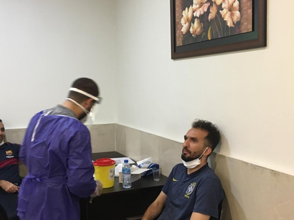 سومین تست کرونای اعضای پارس جنوبی