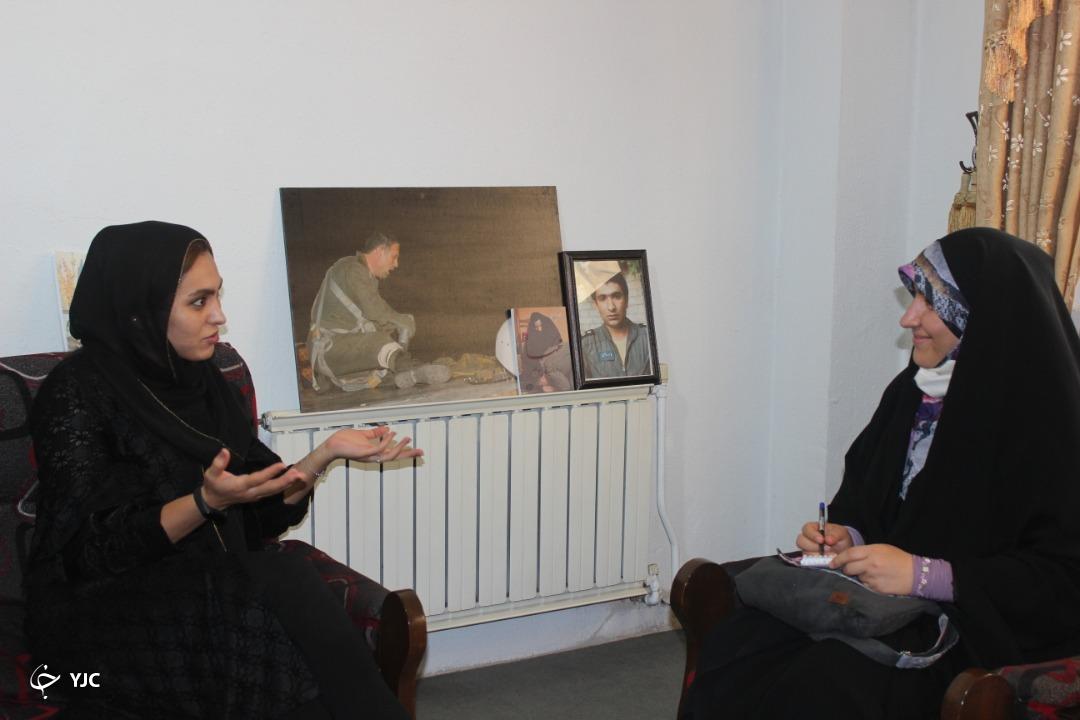 گفت&zwnj;وگویی خواندنی با نویسنده مهنا/ با شهید دوران زندگی می&zwnj;کنیم + فیلم