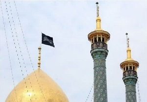 حرم حضرت معصومه (س) سیاه‌پوش شد +تصاویر