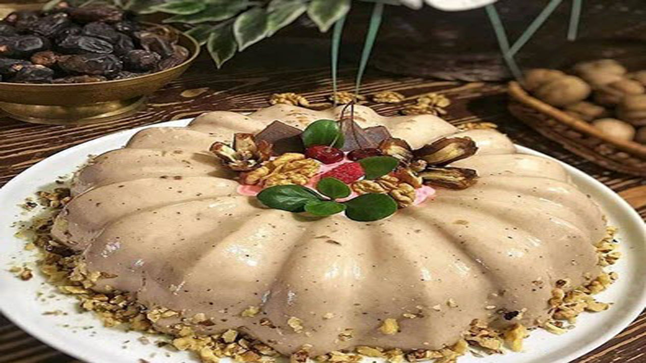 دسر شیر و خرما طرز تهیه دسر شیر خرما فوق العاده خوشمزه