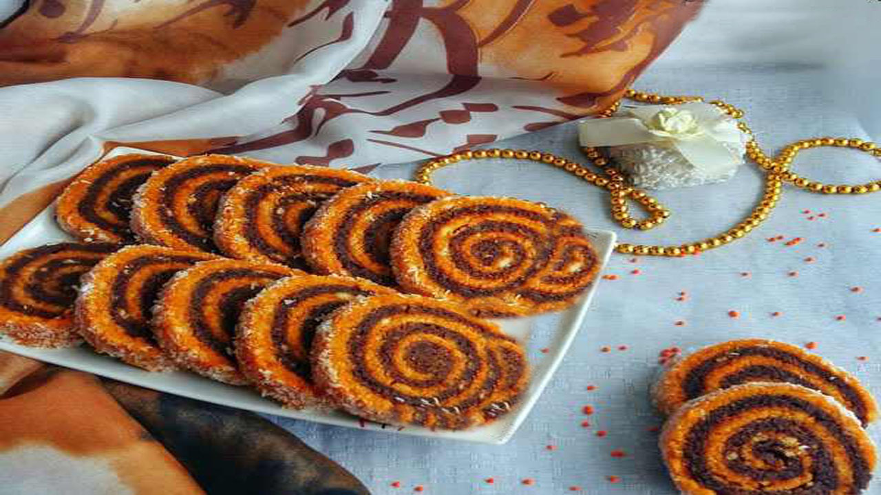 طرز تهیه رولت هویج بیسکویتی مجلسی بدون نیاز به فر