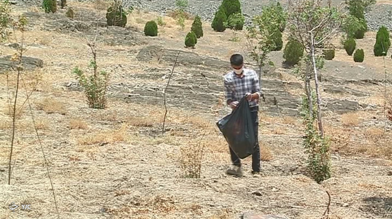 یاری طبیعت بادستان خالی جوان اراکی