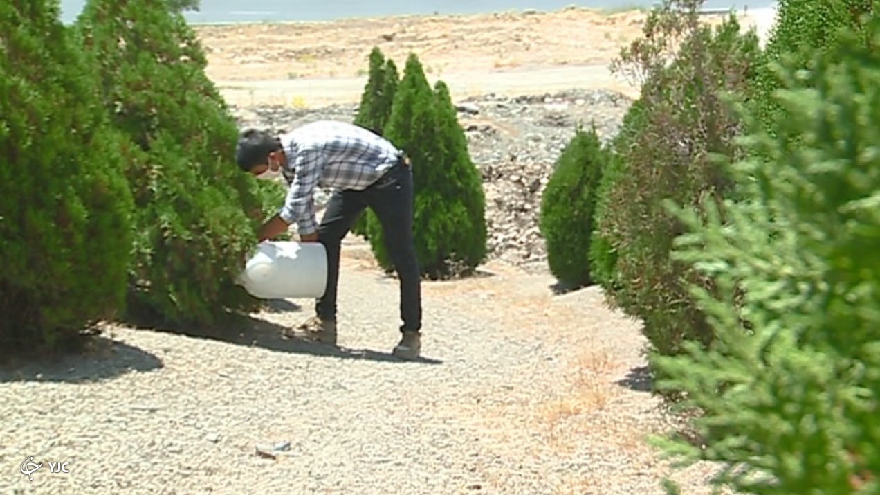 یاری طبیعت بادستان خالی جوان اراکی