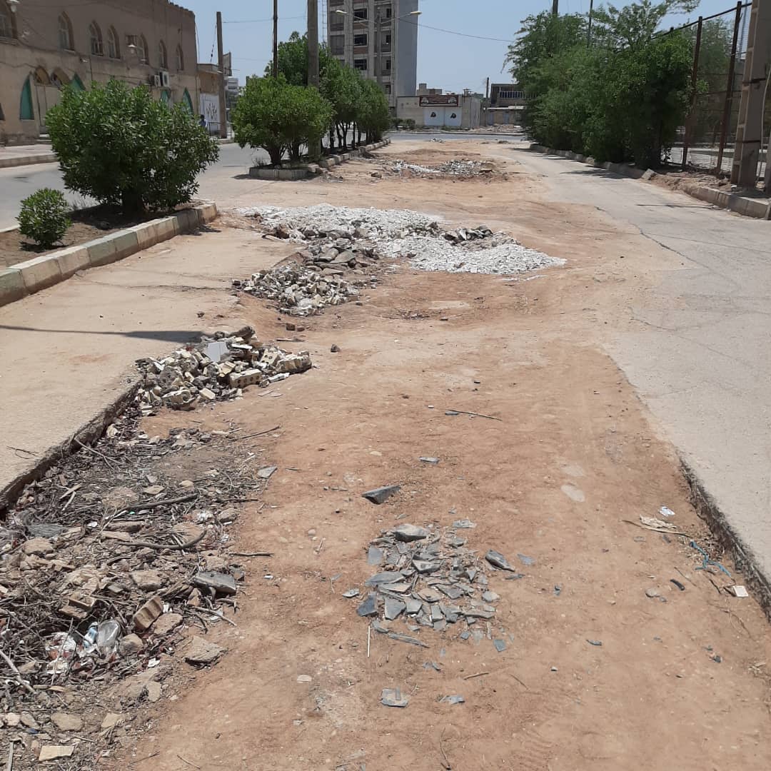 وضع نامناسب خیابان‌ها در شهرک شهید رجایی + فیلم و تصاویر