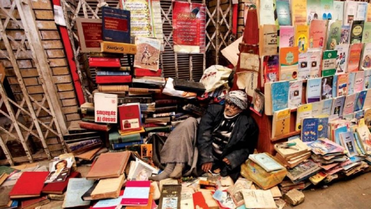 خيابان المتنبی بغداد؛ خیابان کتاب عراق  + تصاویر