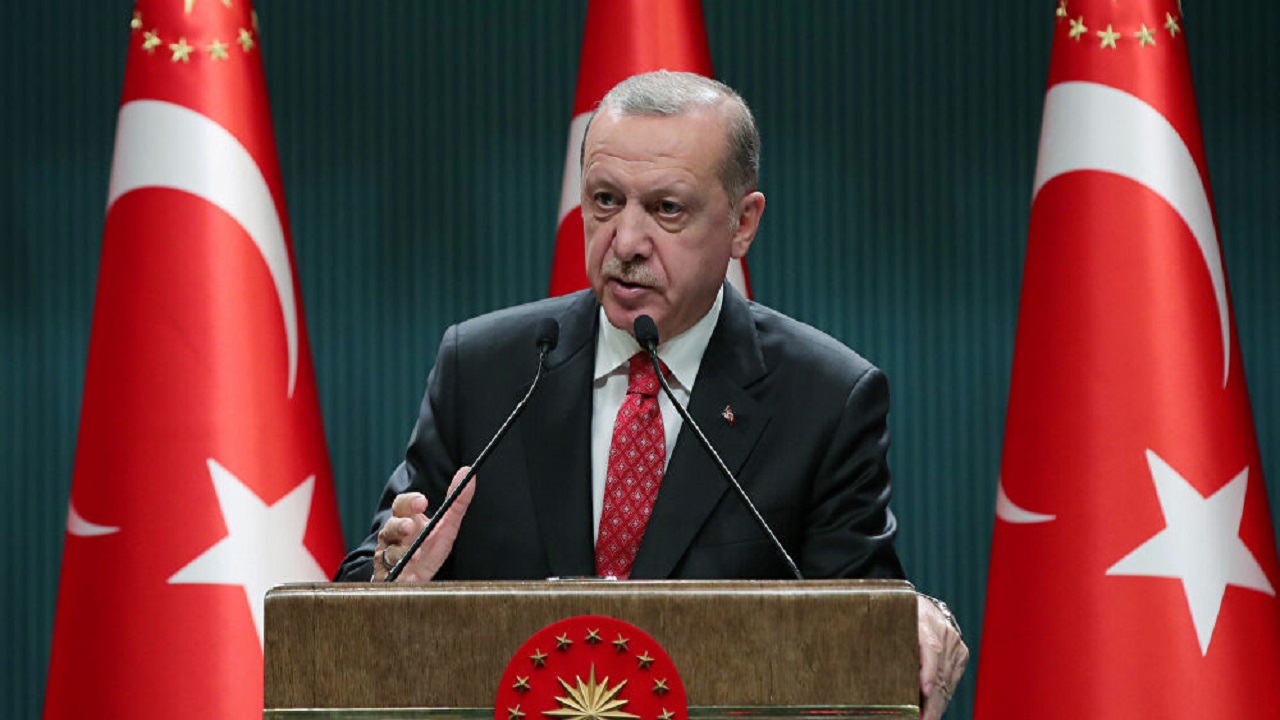 اردوغان: ترکیه حق خود را بدون تجاوز به دیگران استیفا می‌کند