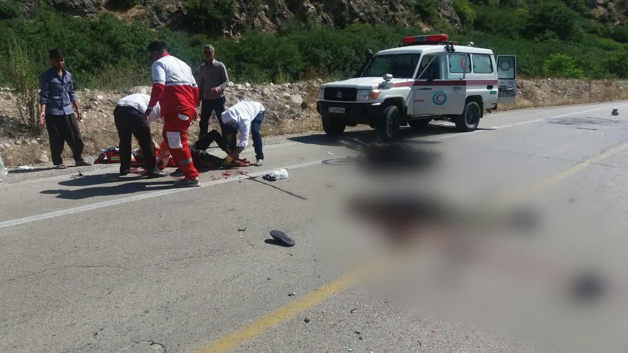 یک فوتی و ۲ مصدوم در پی حادثه رانندگی در گلستان