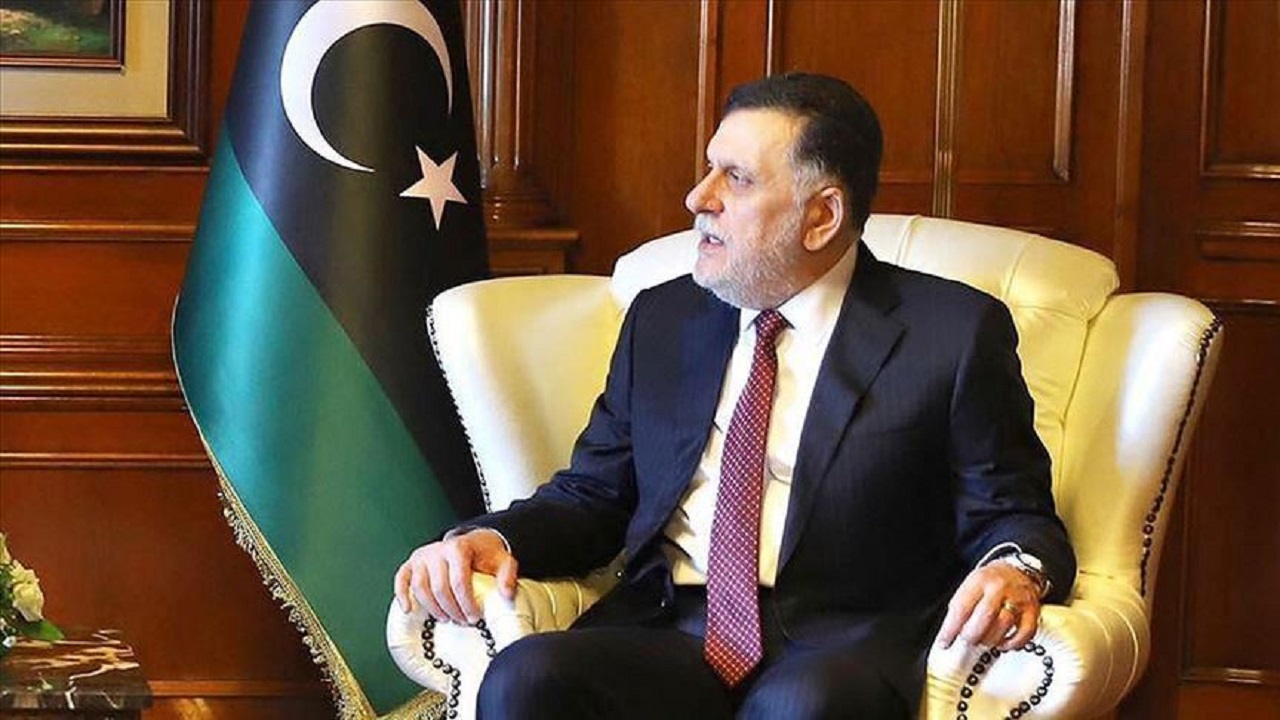 دیدار وزیر خارجه ایتالیا و رئیس دولت وفاق ملی لیبی