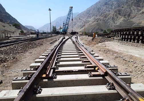 ساخت خطوط ریلی در ایلام