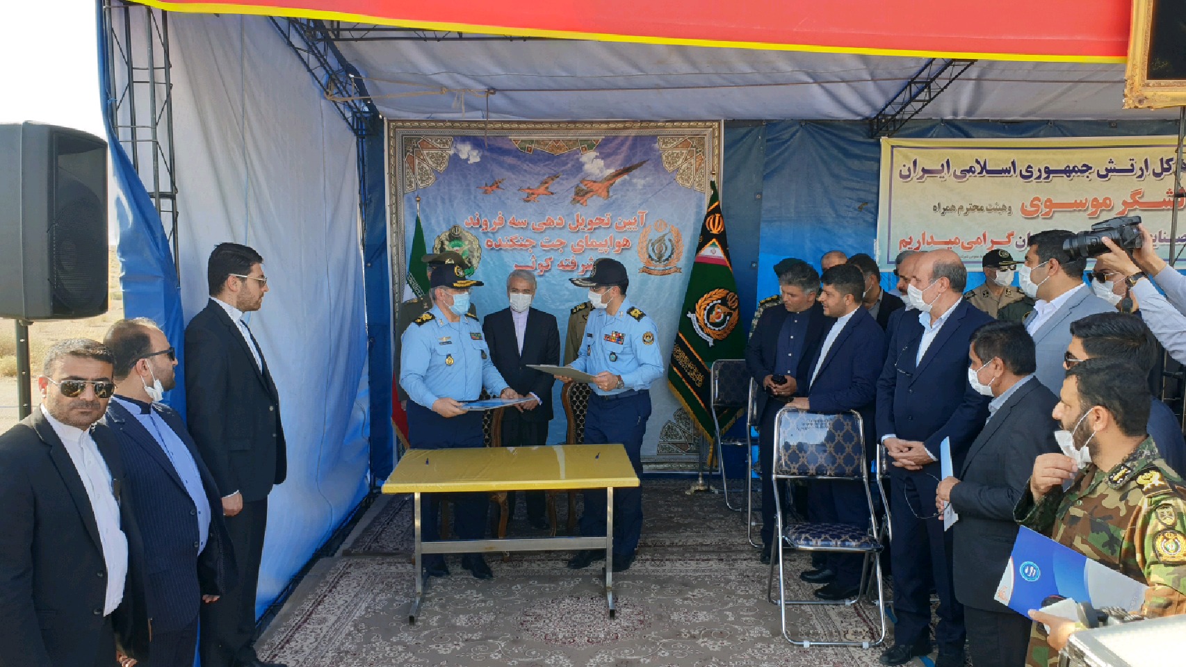 دستیابی متخصصان سازمان هوایی به دستاورد‌های بزرگ / تحویل ۳ فروند جنگنده جدید کوثر به نهاجا
