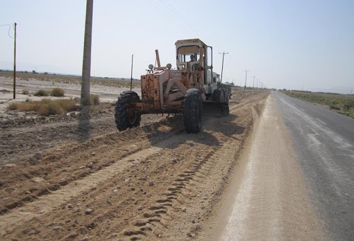 تعریض و بهسازی محور ایوان به سمت تونل اربعین
