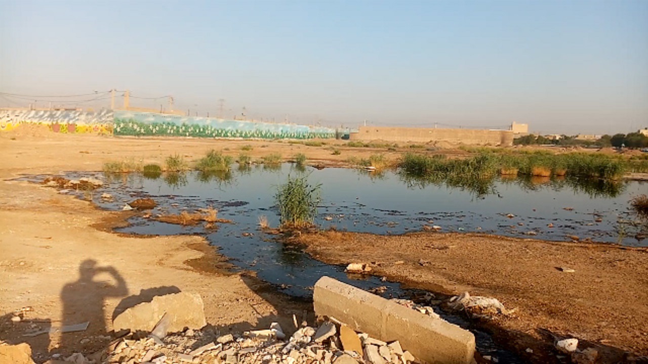 فاضلاب، شهروندان پادادشهر اهواز را به ستوه آورد + فیلم