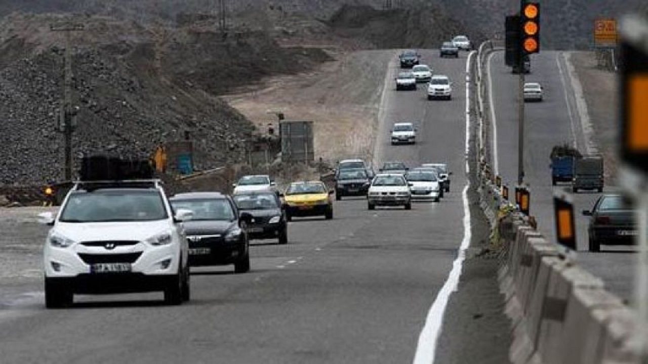 افزایش ۱.۶ درصدی تردد‌ در جاده های برون شهری