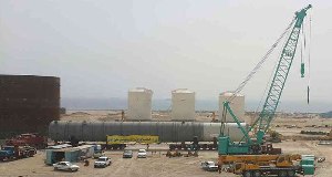 نصب آخرین تجهیزات فوق سنگین پتروشیمی مسجدسلیمان