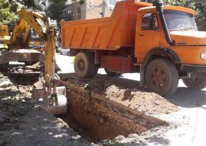 بهسازی خیابان سعدی شمالی و جنوبی شهر ایلام آغاز شد