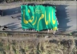 عاشقانی که از راه دور، ضامن آهو را زیارت می‌کنند + فیلم