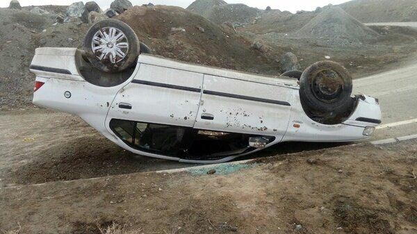 واژگونی خودرو 