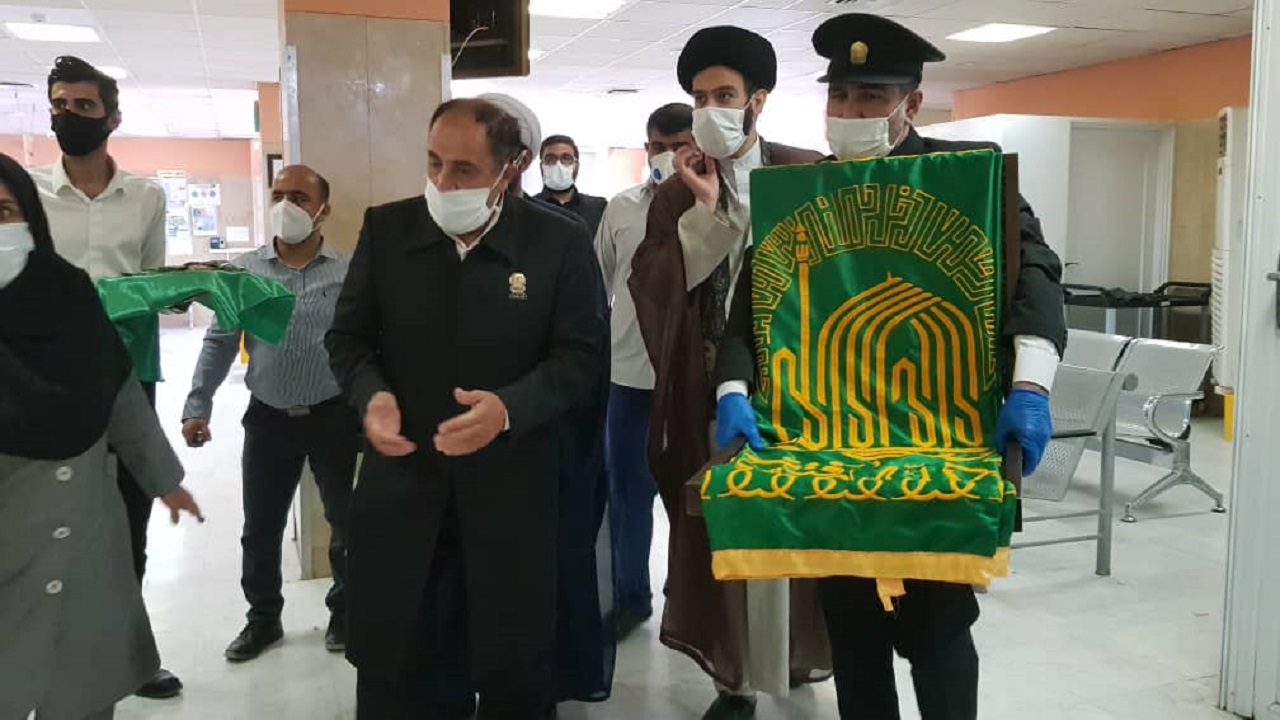 تجلیل کاروان زیر سایه خورشید از مدافعان سلامت و خانواده شهدای بوشهر