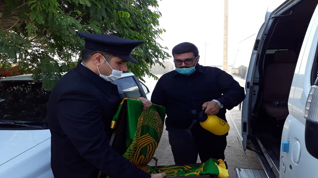 تجلیل کاروان زیر سایه خورشید از مدافعان سلامت و خانواده شهدای بوشهر