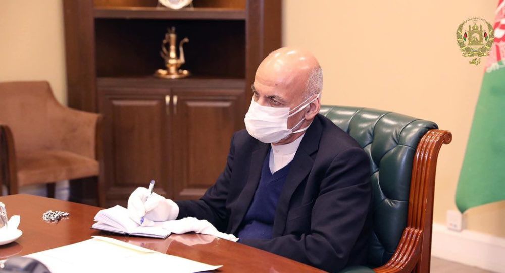 قدردانی اشرف غنی از قهرمانان مبارزه با ویروس کرونا