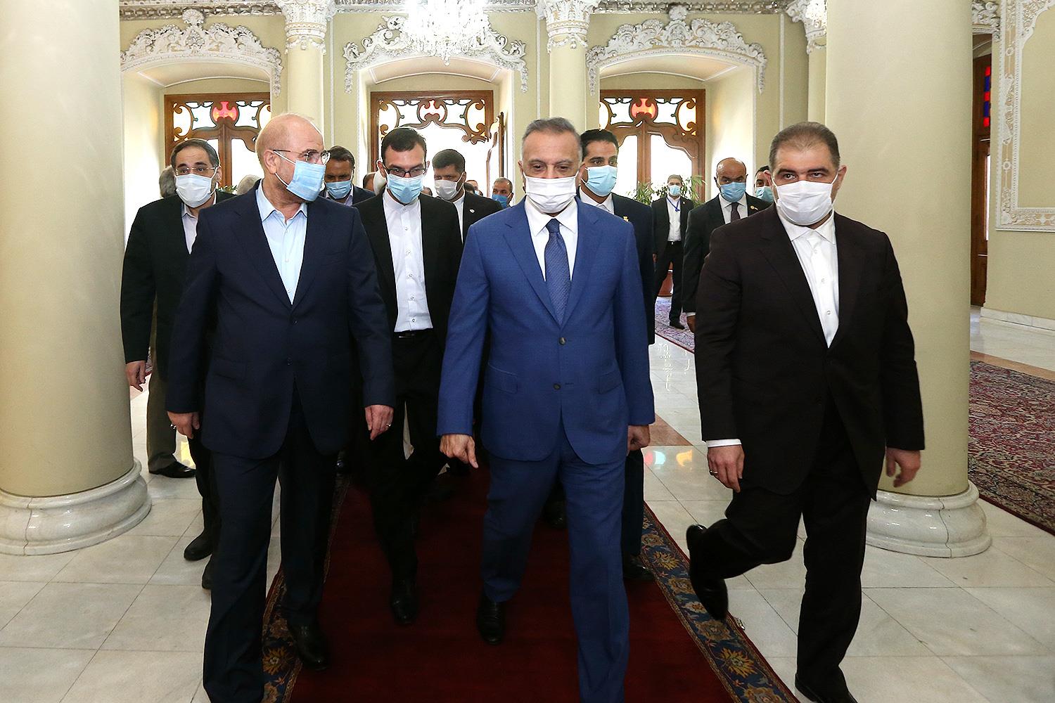 الکاظمی با قالیباف دیدار کرد