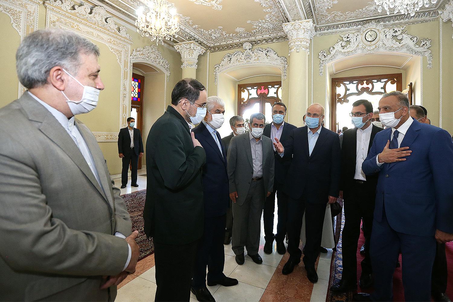 الکاظمی با قالیباف دیدار کرد