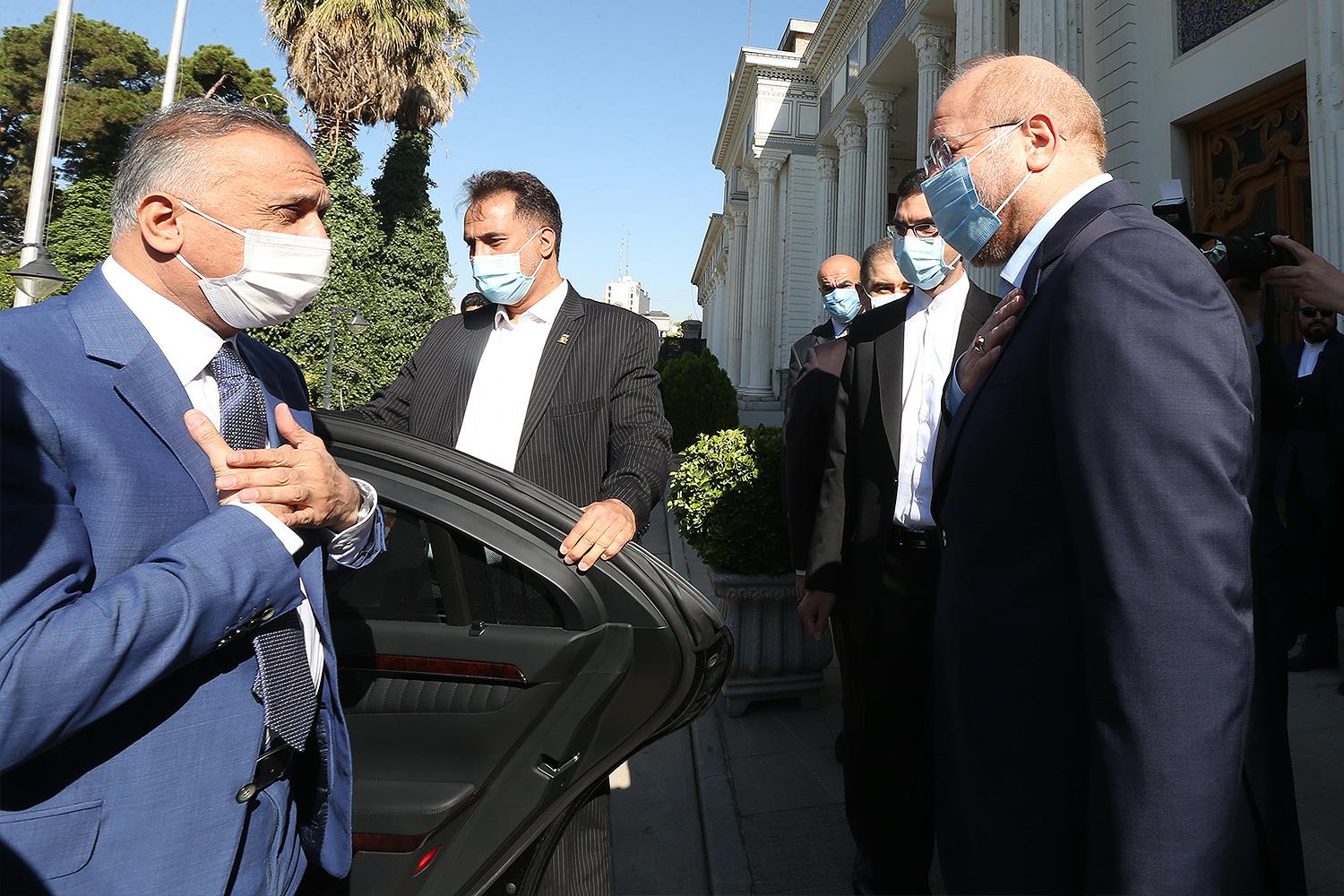 الکاظمی با قالیباف دیدار کرد