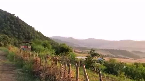 گوشه‌ای از طبیعت زیبای روستای مرزبن + فیلم