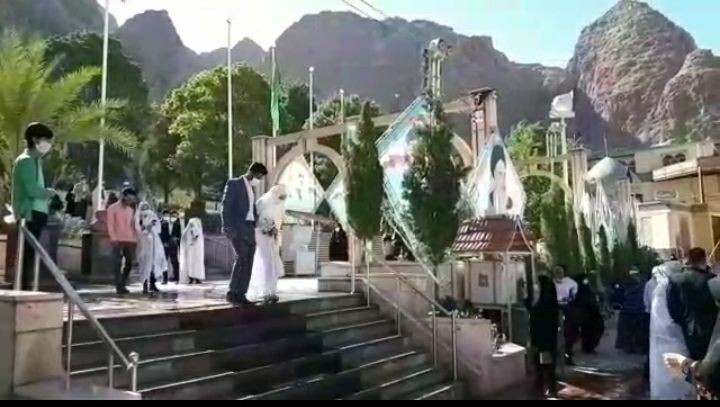 گلزار شهدا، تالار ازدواج ۷۰ زوج جوان کرمانی