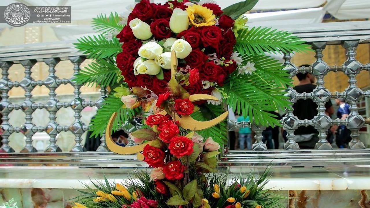 حال وهوای حرم امیر المومنین (ع) در اول ماه ذی‌الحجه