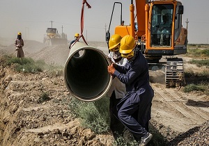 تعمیر ضربتی خط آبرسانی غدیر خوزستان به پایان رسید