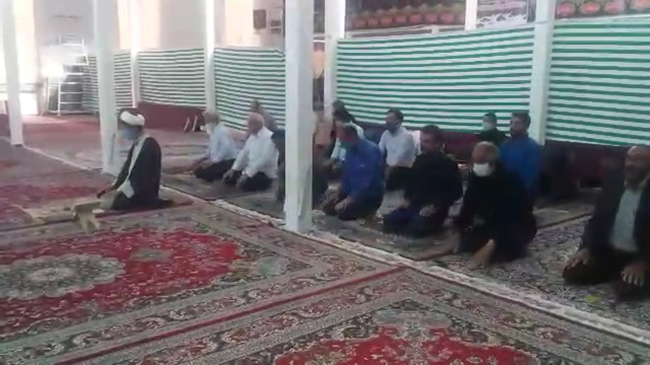 برپایی نماز عید قربان در روستای خان&zwnj;آباد + فیلم