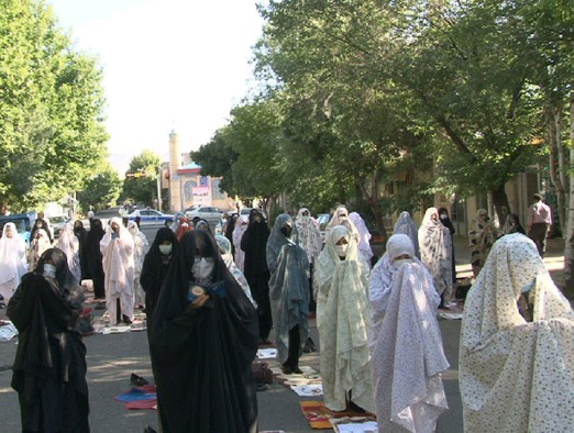 اقامه نماز عید سعید قربان در آذربایجان شرقی