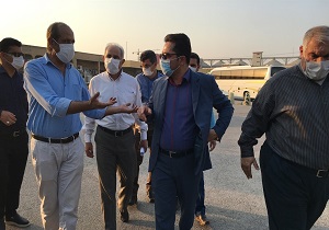 بازدید مدیر عامل سازمان پایانه‌های شهرداری اهواز از پایانه شرق