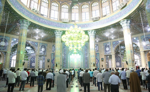 نماز عید قربان در مسجد مقدس جمکران 