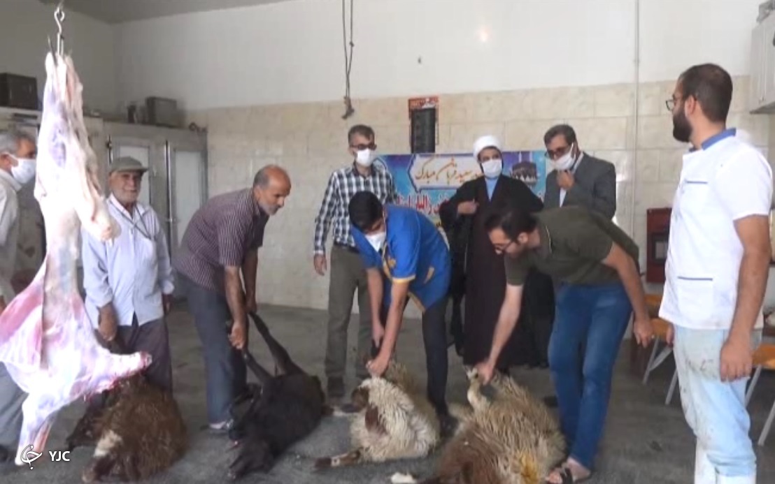 ابتکار بهداشتی کمیته امداد امام خمینی (ره) برای ذبح قربانی در شازند