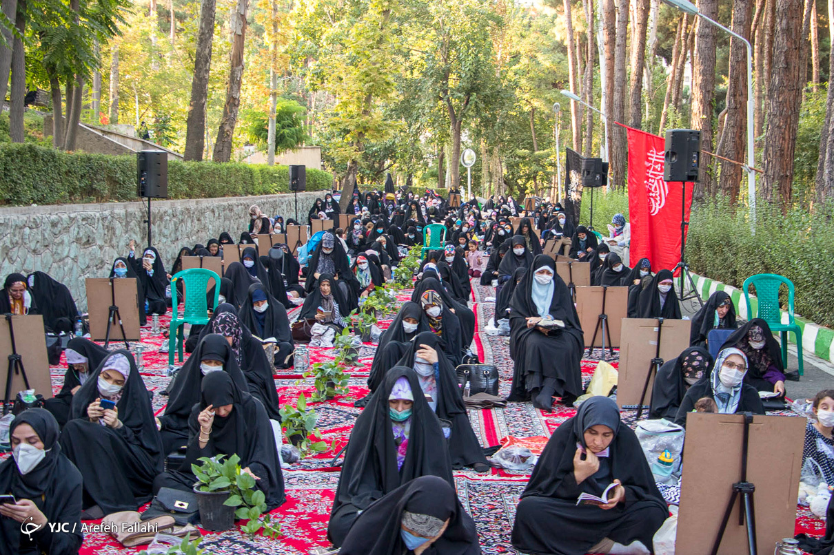 دعای عرفه در دانشگاه امام صادق (ع) دعای عرفه در سایه کرونا/ نوای لبیک یا حسین (ع) طنین انداز شد + فیلم و تصاویر