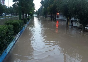 سیلاب به تاسیسات زیربنایی خلخال خسارت زد