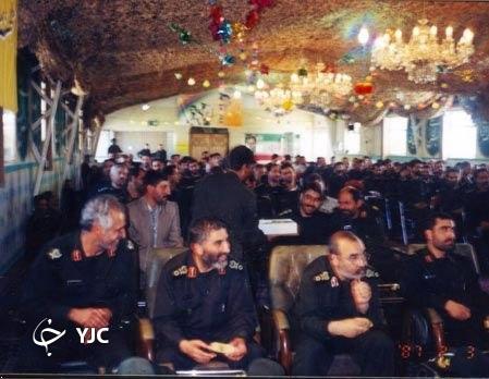 تصویر دیده نشده از سردار سلامی در کنار سردار شهید احمد کاظمی